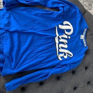 PINK blue long sleeve